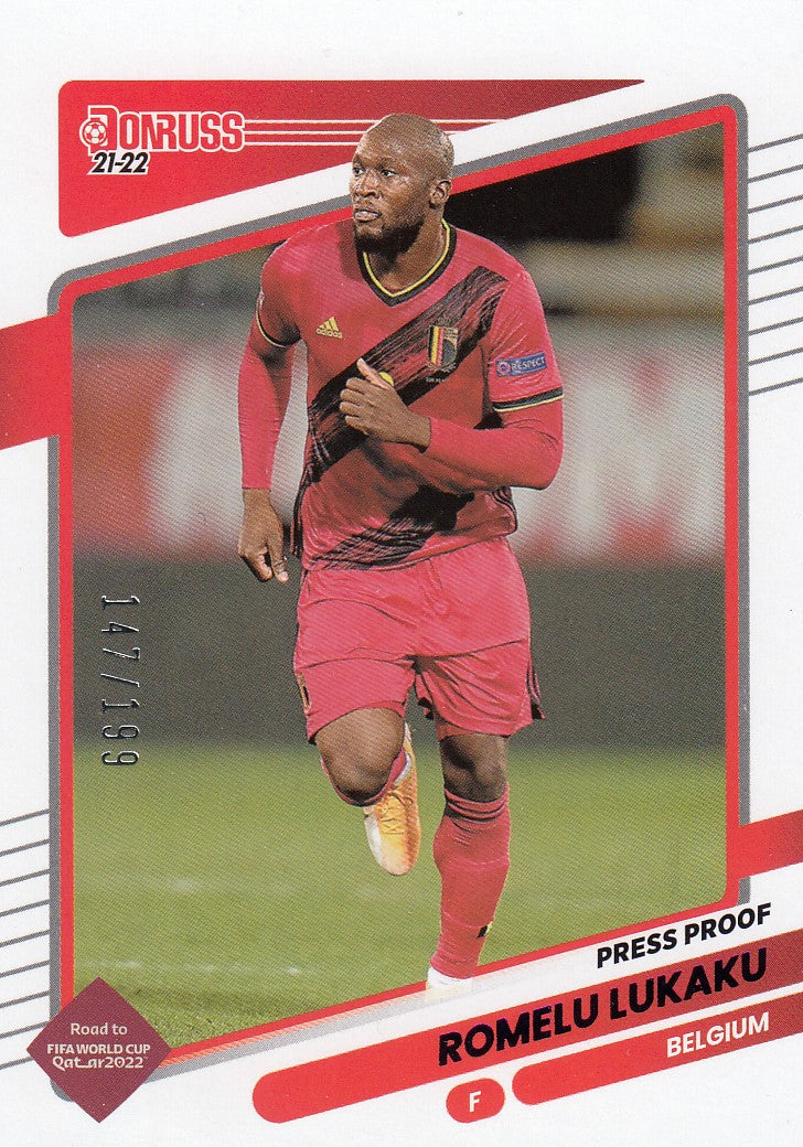 013. ROMELU LUKAKU - BELGIUM - PRESS PROOF PURPLE #199