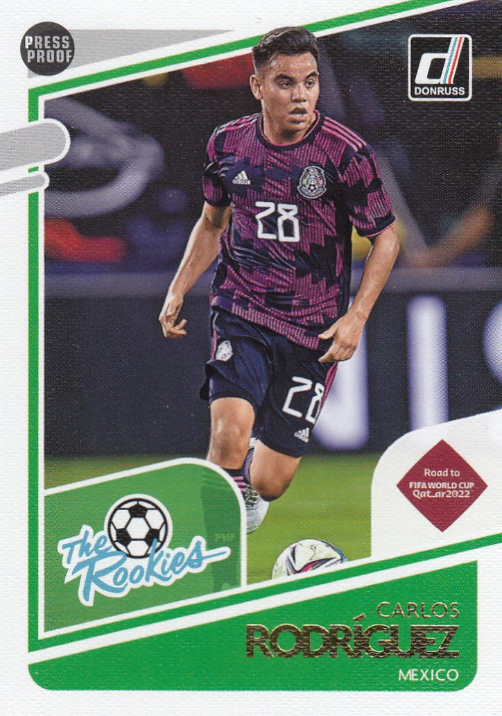 005. CARLOS RODRÌGUEZ - MEXICO - THE ROOKIES - PRESS PROOF