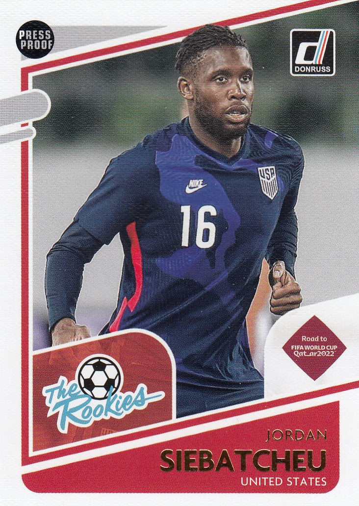 010. JORDAN SIEBATCHEU - UNITED STATES - THE ROOKIES - PRESS PROOF