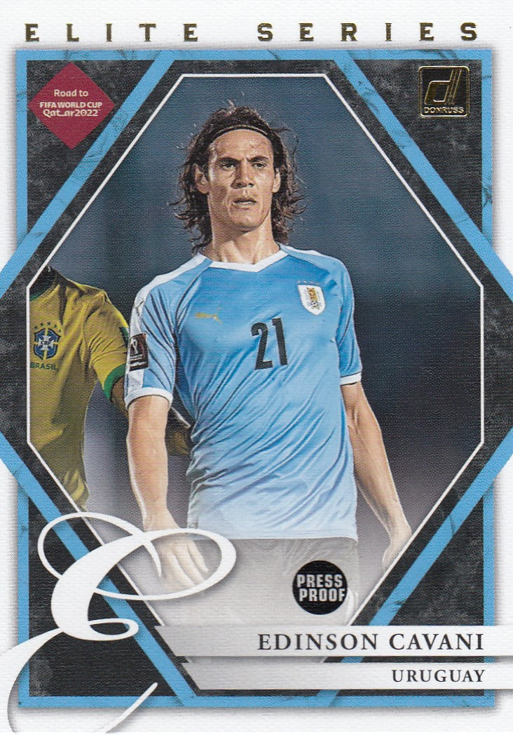 010. EDINSON CAVANI - URUGUAY - ELITE SERIES - PRESS PROOF