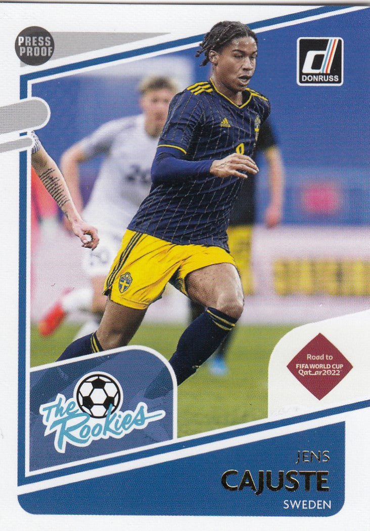 018. JENS CAJUSTE - SWEDEN - THE ROOKIES - PRESS PROOF