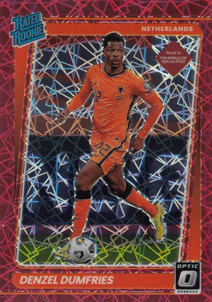 178. DENZEL DUMFRIES - NETHERLANDS - RATED ROOKIE - RED VELOCITY #149