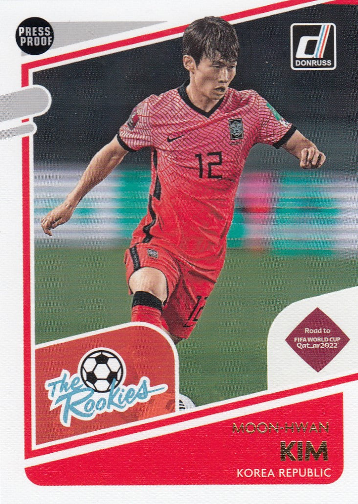 019. MOON-HWAN KIM - KOREA REPUBLIC - THE ROOKIES - PRESS PROOF