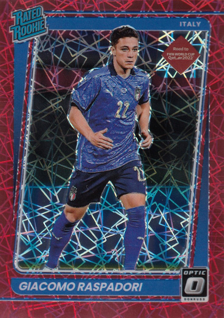 187. GIACOMO RASPADORI - ITALY - RATED ROOKIE - RED VELOCITY #149