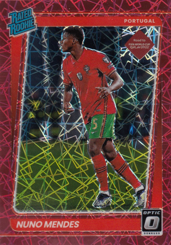 192. NUNO MENDES - PORTUGAL - RATED ROOKIE - RED VELOCITY #149