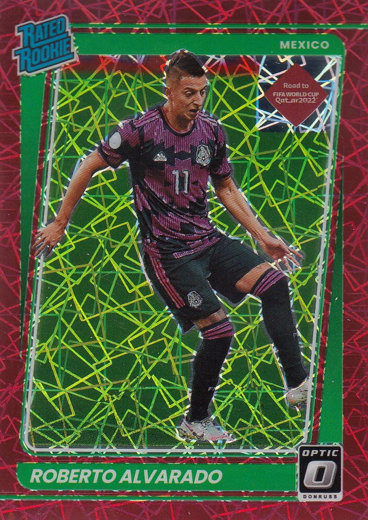 195. ROBERTO ALVARADO - MEXICO - RATED ROOKIE - RED VELOCITY #149