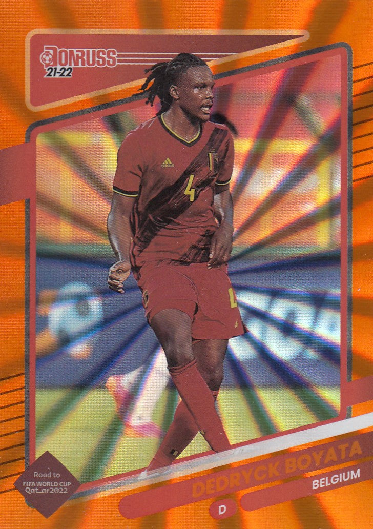 125. DEDRYCK BOYATA - BELGIUM - ORANGE LAZER #349