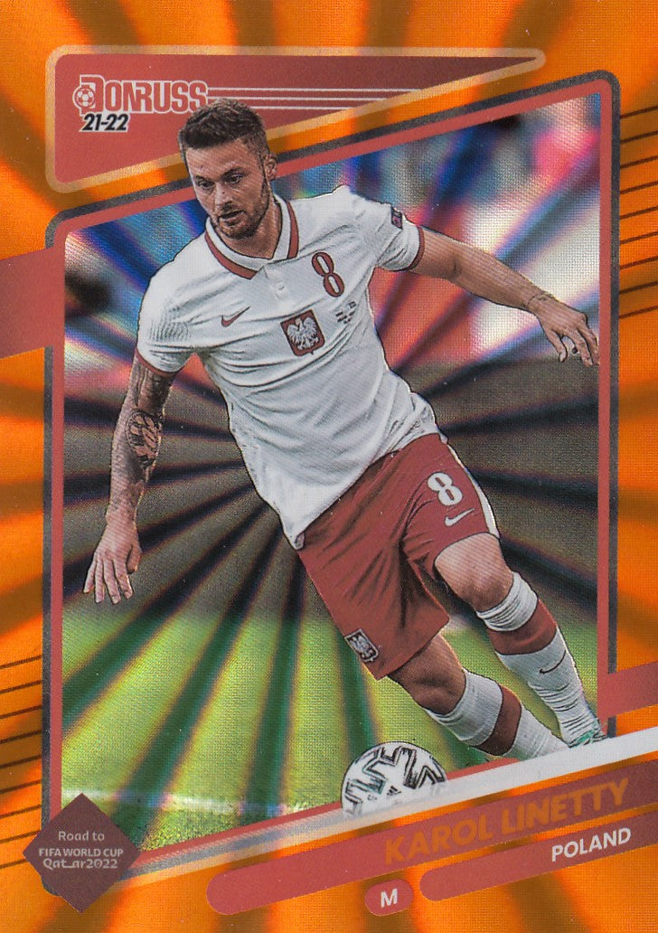 127. KAROL LINETTY - POLAND - ORANGE LAZER #349