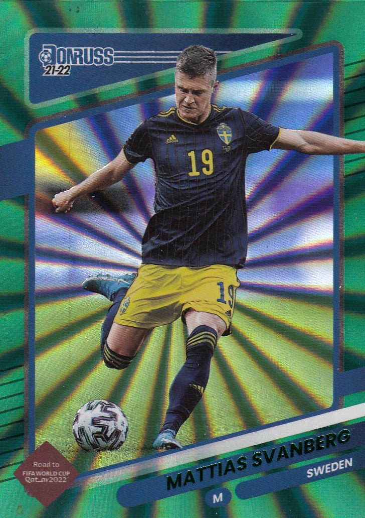 155. MATTIAS SVANBERG - SWEDEN - GREEN LAZER #349