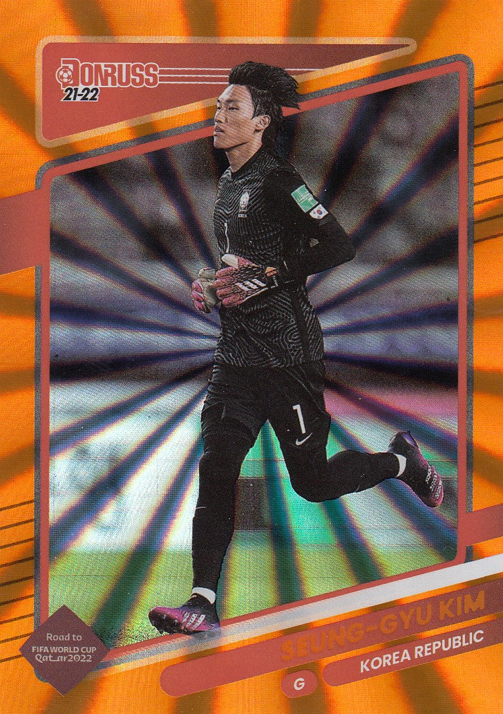 136. SEUNG-GYU KIM - KOREA REPUBLIC - ORANGE LAZER #349