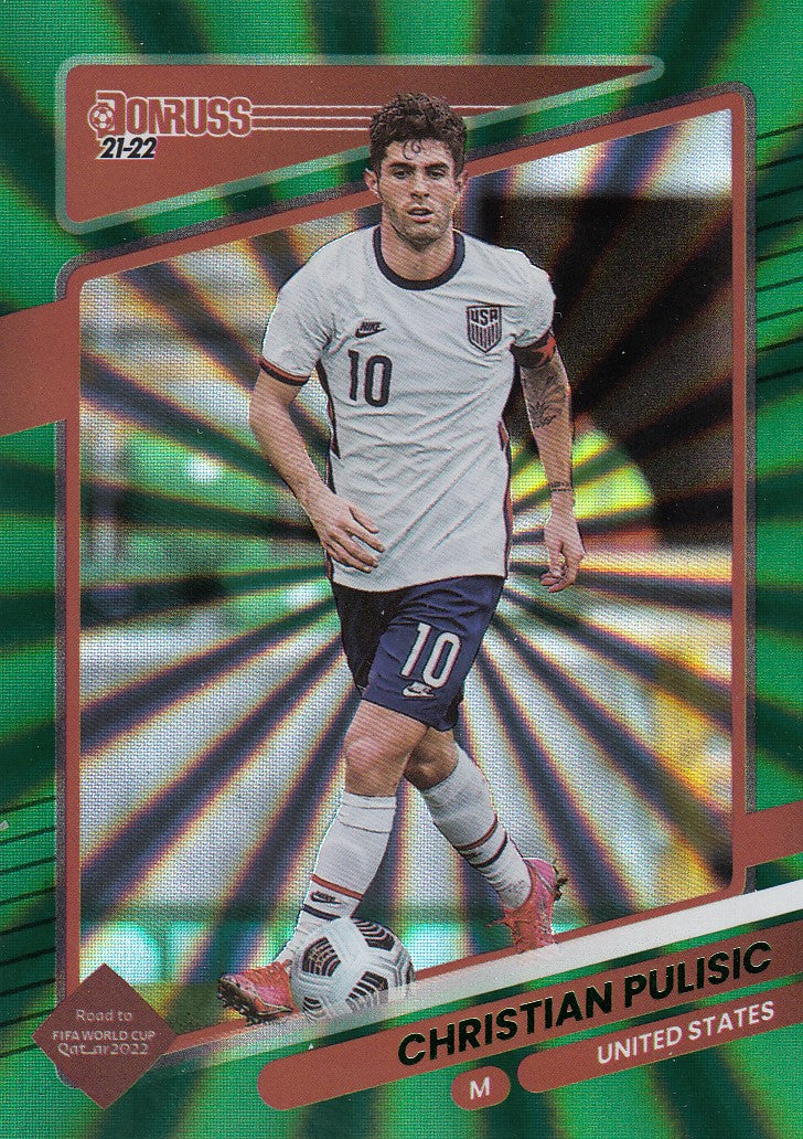 160. CHRISTIAN PULISIC - UNITED STATES - GREEN LAZER #349