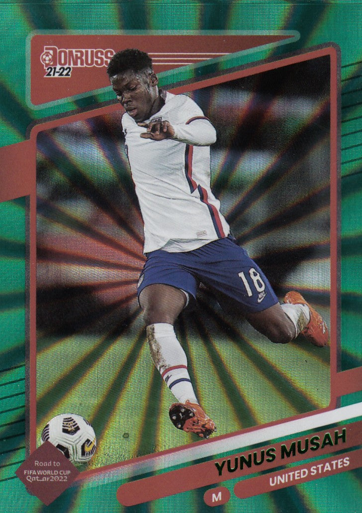 161. YUNUS MUSAH - UNITED STATES - GREEN LAZER #349