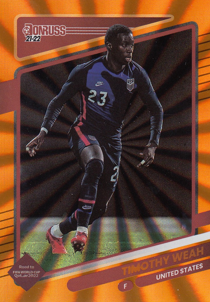 163. TIMOTHY WEAH - UNITED STATES - ORANGE LAZER #349