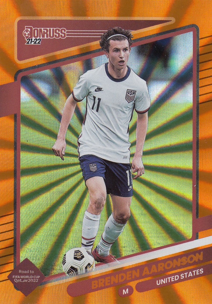 165. BRENDAN AARONSON - UNITED STATES - ORANGE LAZER #349