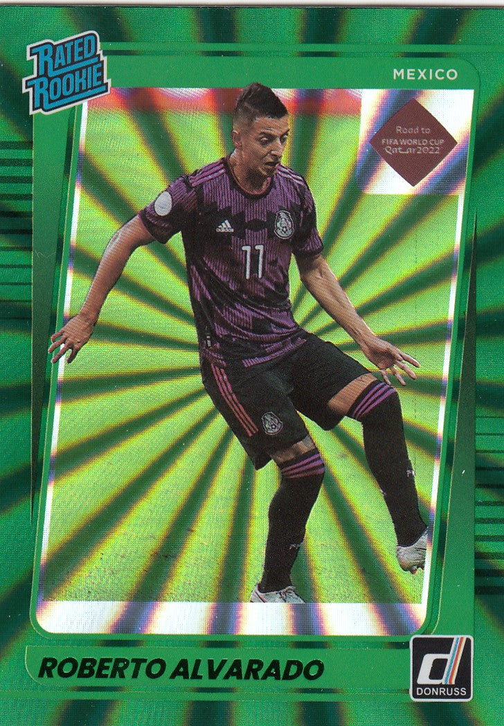 195. ROBERTO ALVARADO - MEXICO - RATED ROOKIE - GREEN LAZER #349