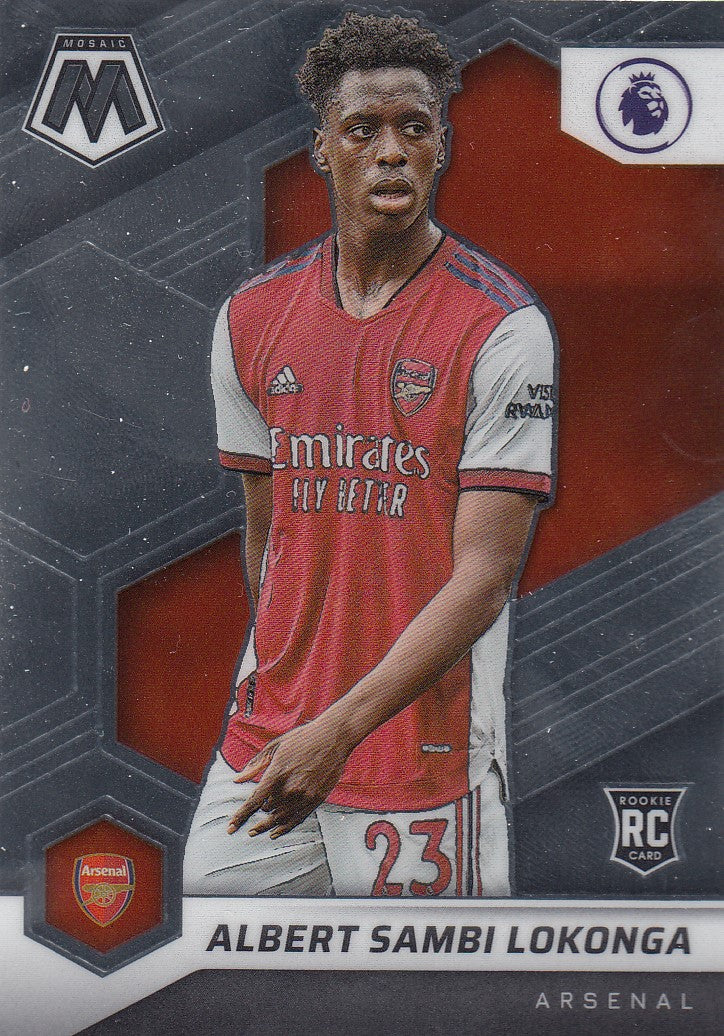 061. ALBERT SAMBI LOKONGA - ARSENAL - ROOKIE CARD