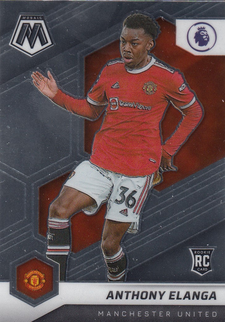 145. ANTHONY ELANGA - MANCHESTER UNITED - ROOKIE CARD
