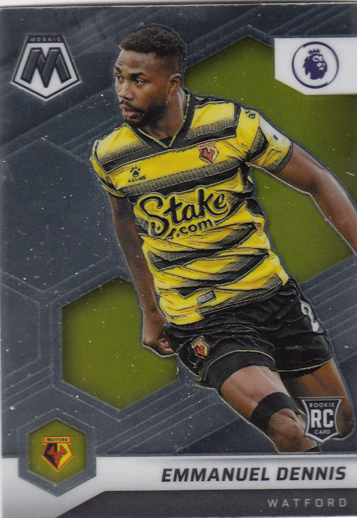 042. EMMANUEL DENNIS - WATFORD - ROOKIE CARD