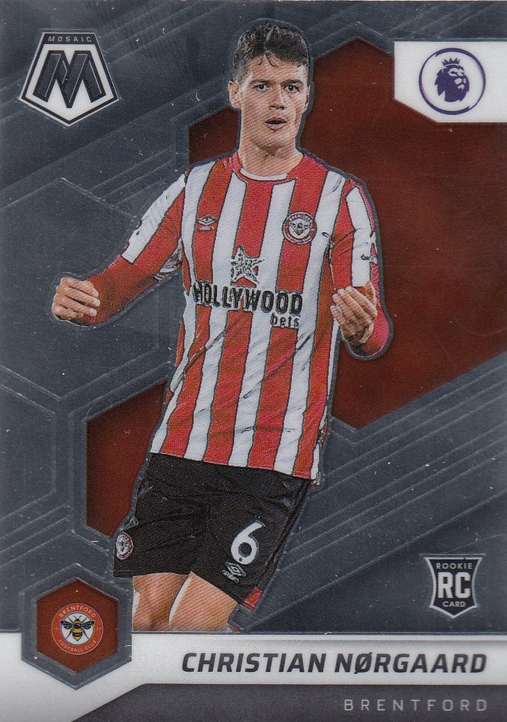 075. CHRISTIAN NØRGAARD - BRENTFORD - ROOKIE CARD