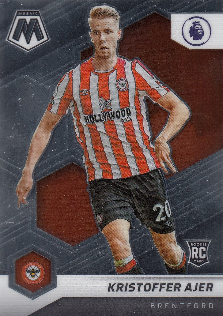 076. KRISTOFFER AJER - BRENTFORD - ROOKIE CARD