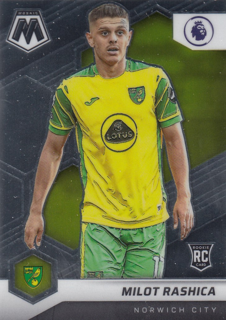 098. MILOT RASHICA - NORWICH - ROOKIE CARD