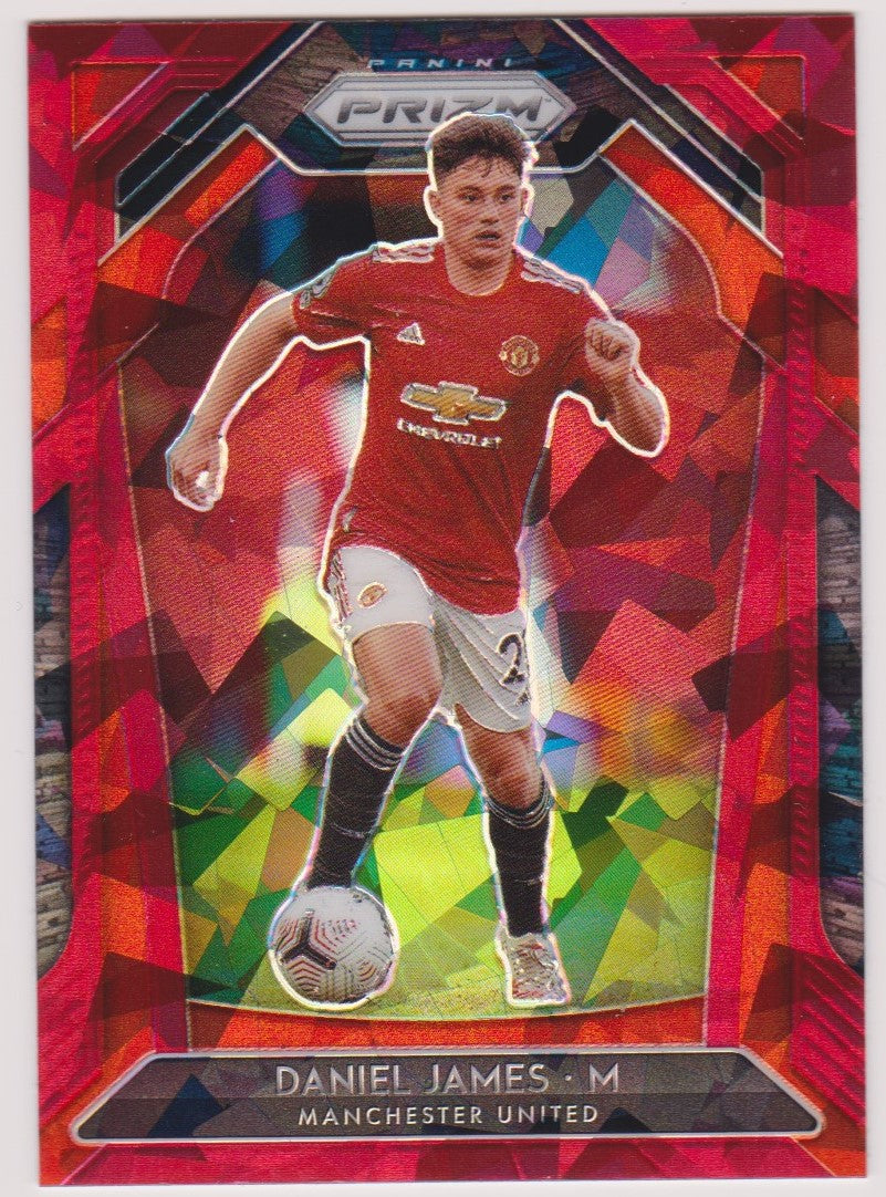 008. DANIEL JAMES - MANCHESTER UNITED - RED ICE PRIZM