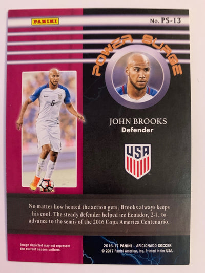 JOHN BROOKS - UNITED STATES - PANINI AFICIONADO - POWER SURGE #99