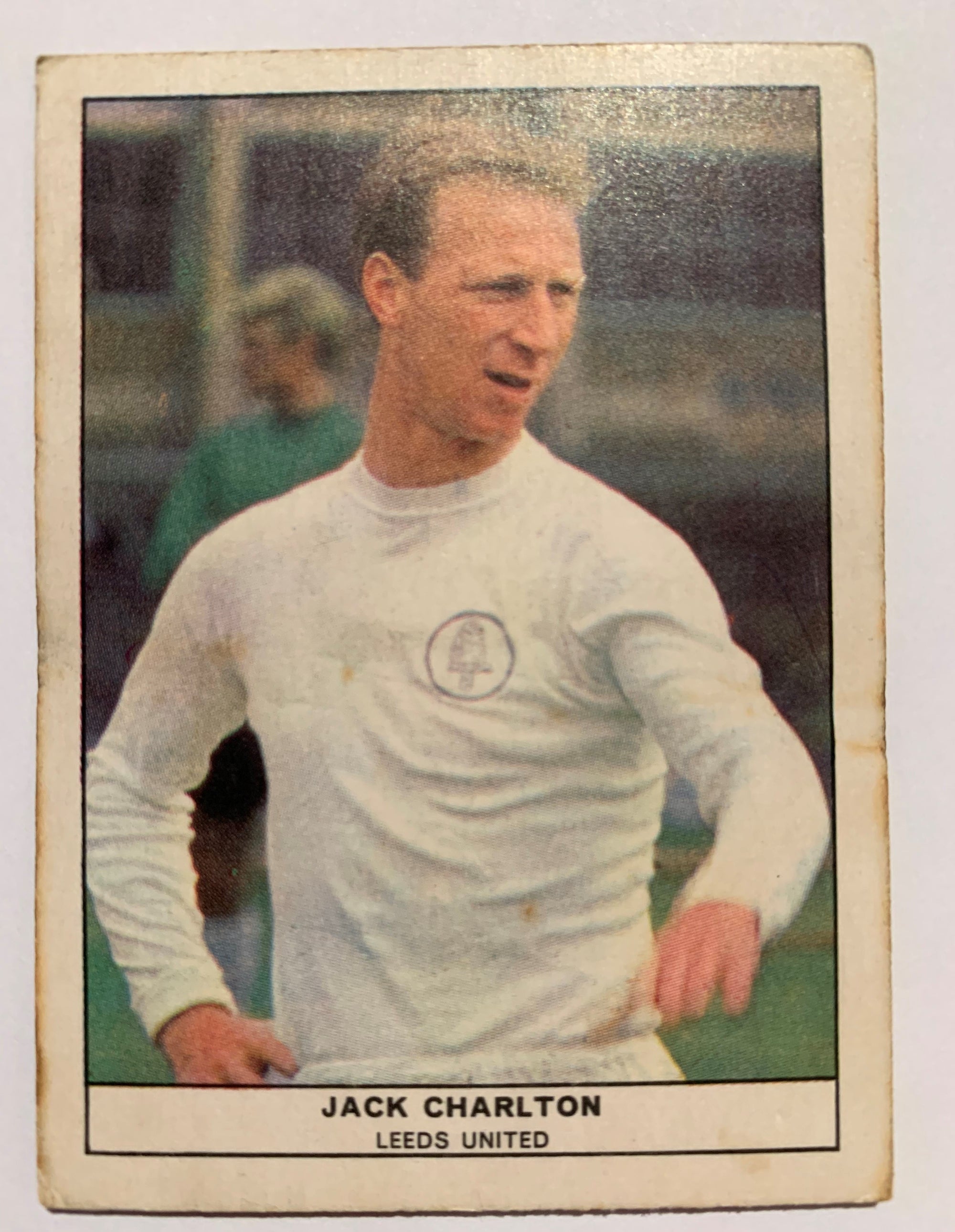 JACK CHARLTON - LEEDS UNITED  - ANGLO CONFECTIONERY 1969
