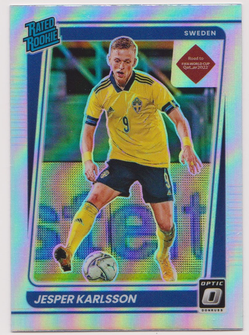 199. JESPER KARLSSON - SWEDEN - BASE OPTIC - RATED ROOKIE - SILVER