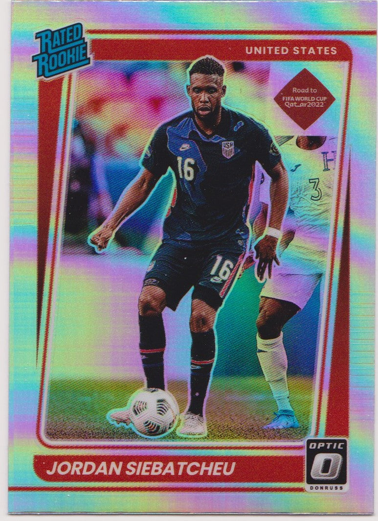 194. JORDAN SIEBATCHEU - UNITED STATES - BASE OPTIC - RATED ROOKIE - SILVER