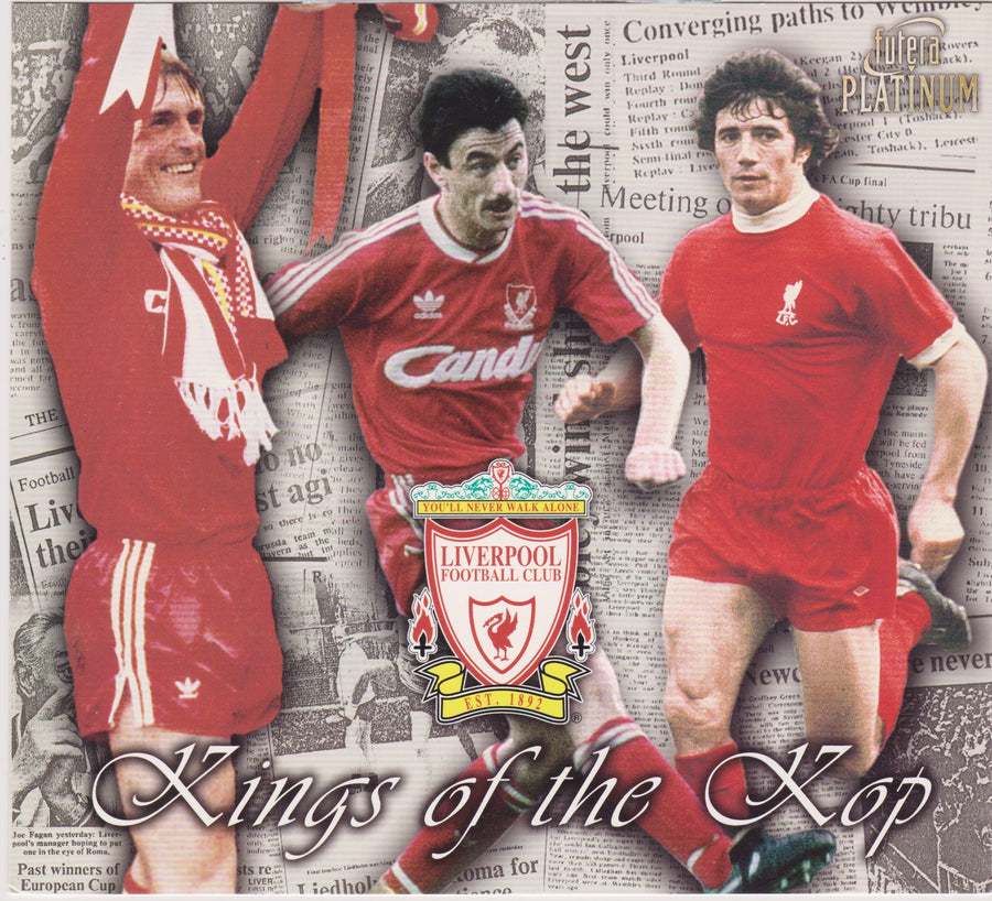 KINGS OF THE COP - LIVERPOOL - FUTERA PLATINUM 1998 - CARD 87 OF 100