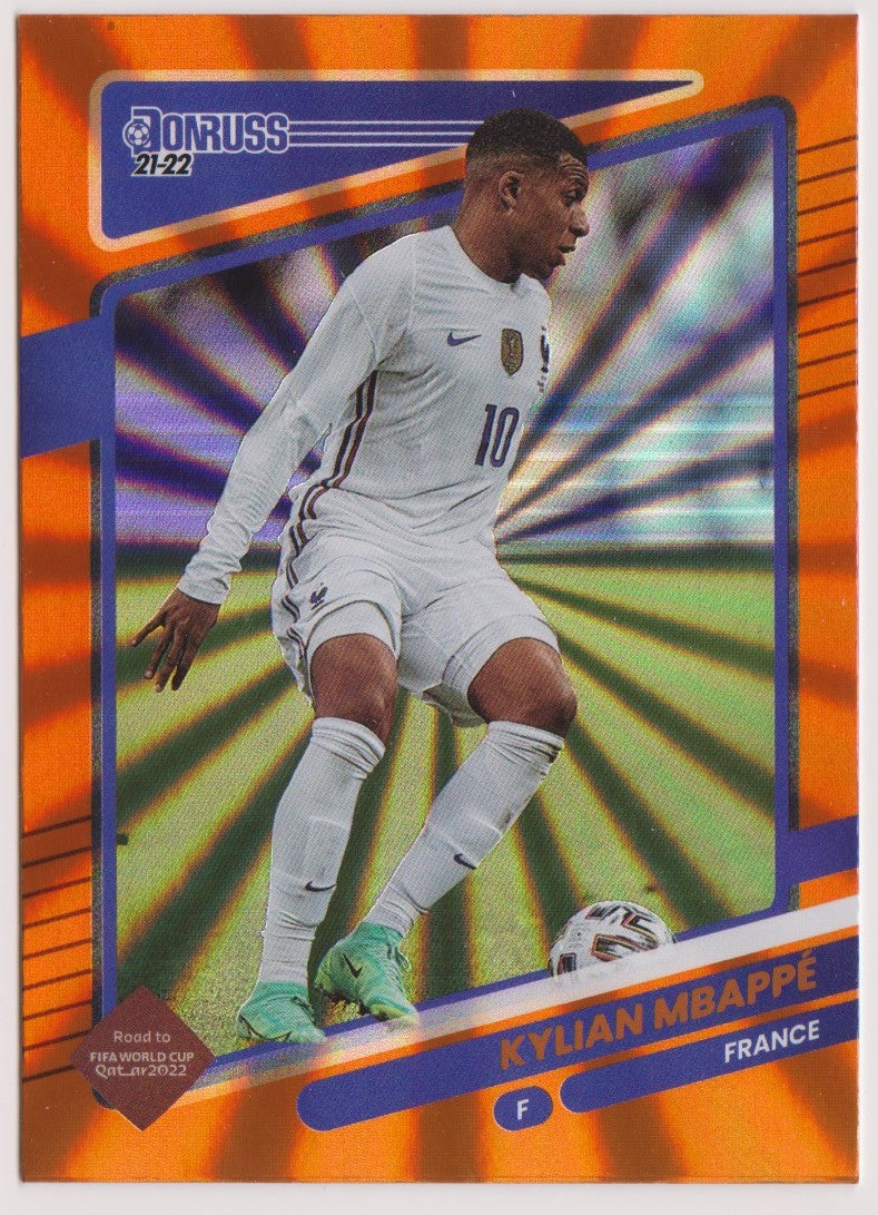 060. KYLIAN MBAPPE - FRANCE - ORANGE LAZER #349