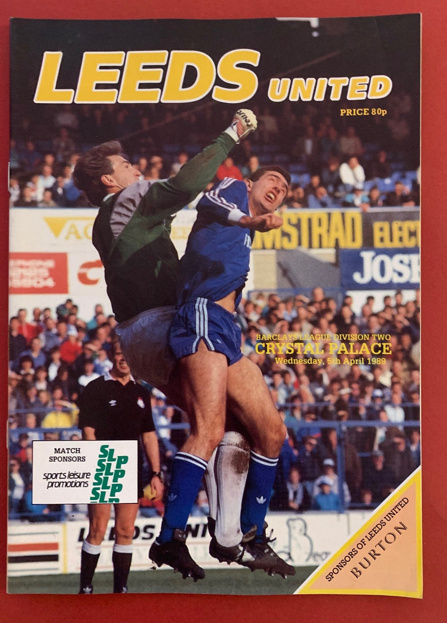 1989-5.4 - LEEDS UNITED VS CRYSTAL PALACE