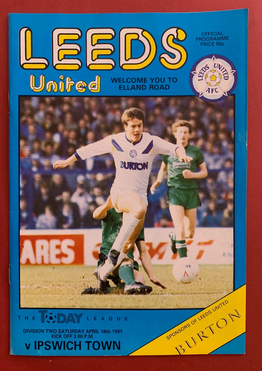 1987-18.4 - LEEDS UNITED VS IPSWICH TOWN