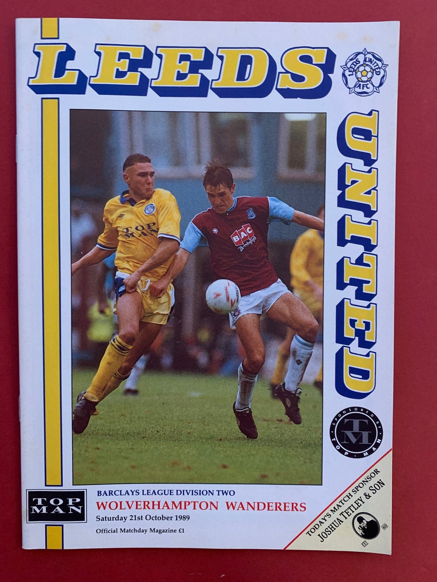1989 -21.10 - LEEDS UNITED VS - WOLVERHAMPTON WANDERERS