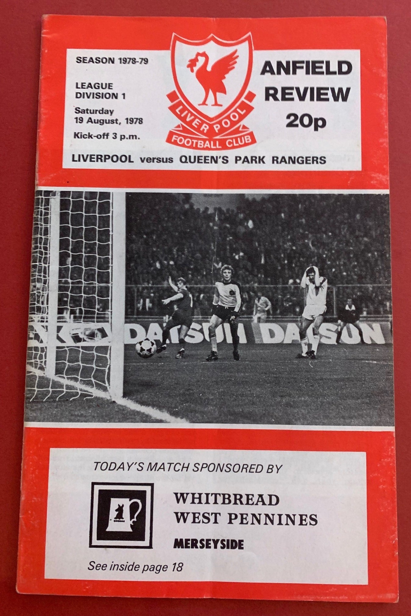 1978-18.8 - LIVERPOOL VS QUEENS PARK RANGERS