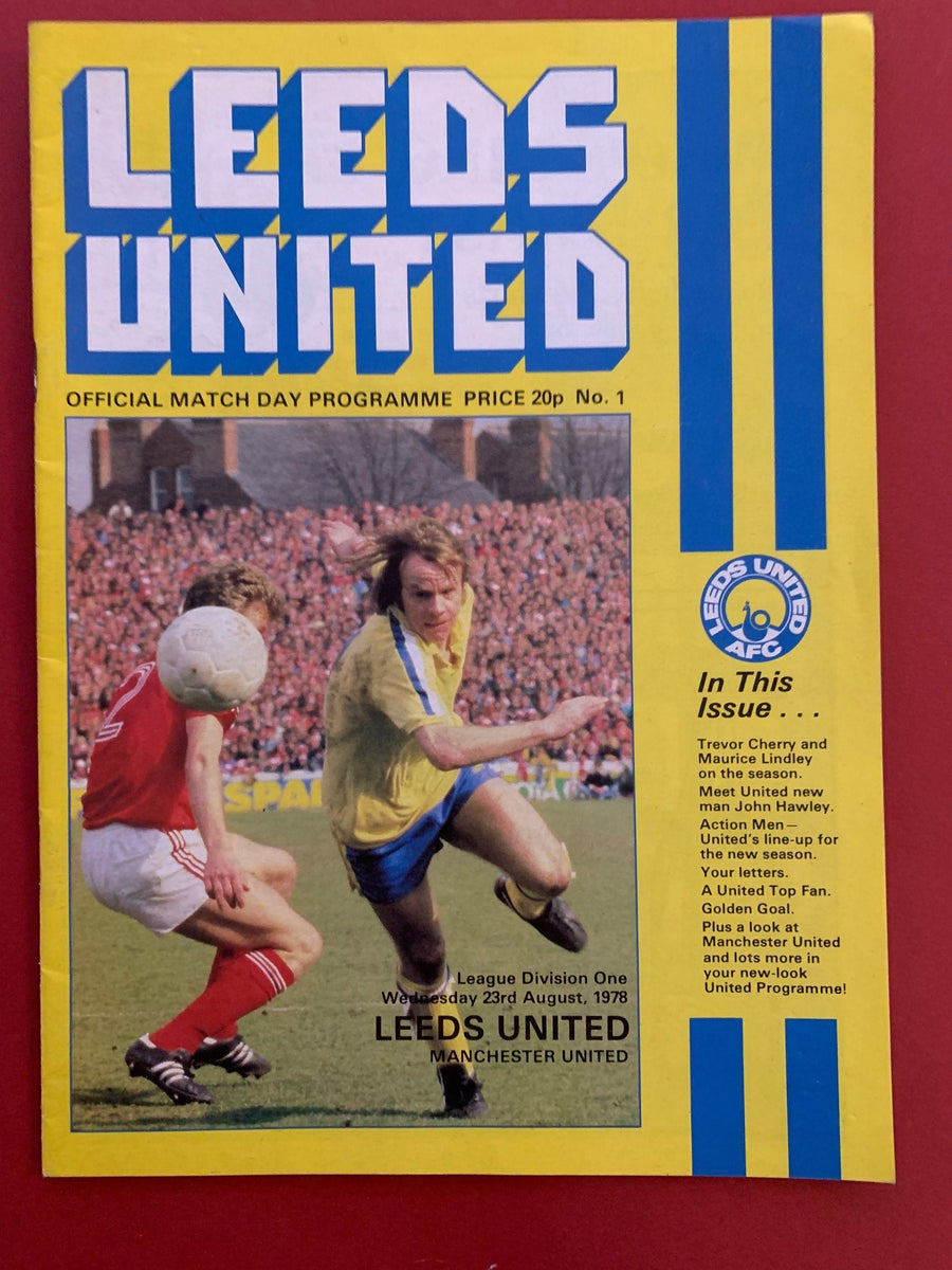 1978-23.8 - LEEDS UNITED VS MANCHESTER UNITED