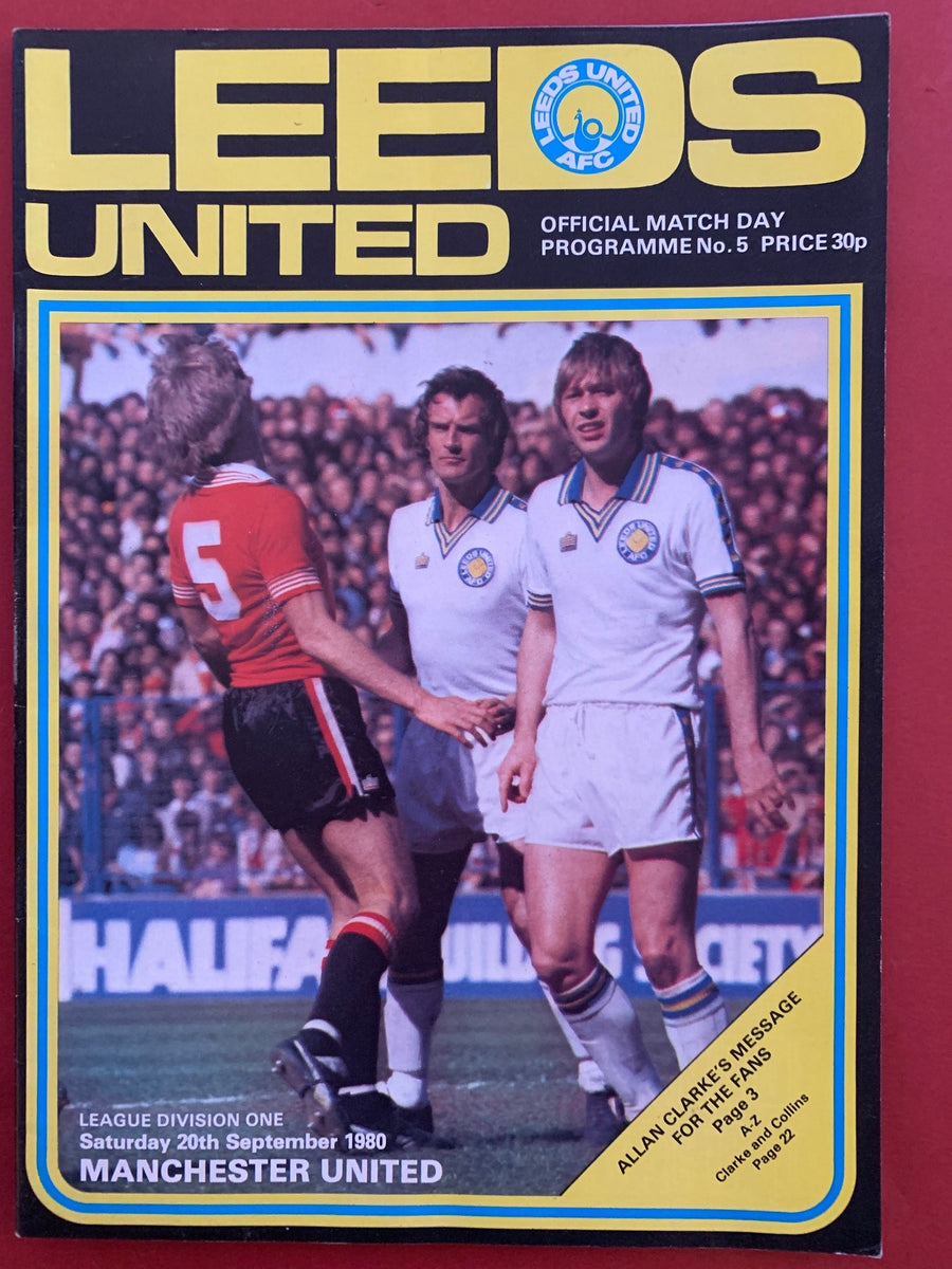 1980-20.9 - LEEDS UNITED VS MANCHESTER UNITED