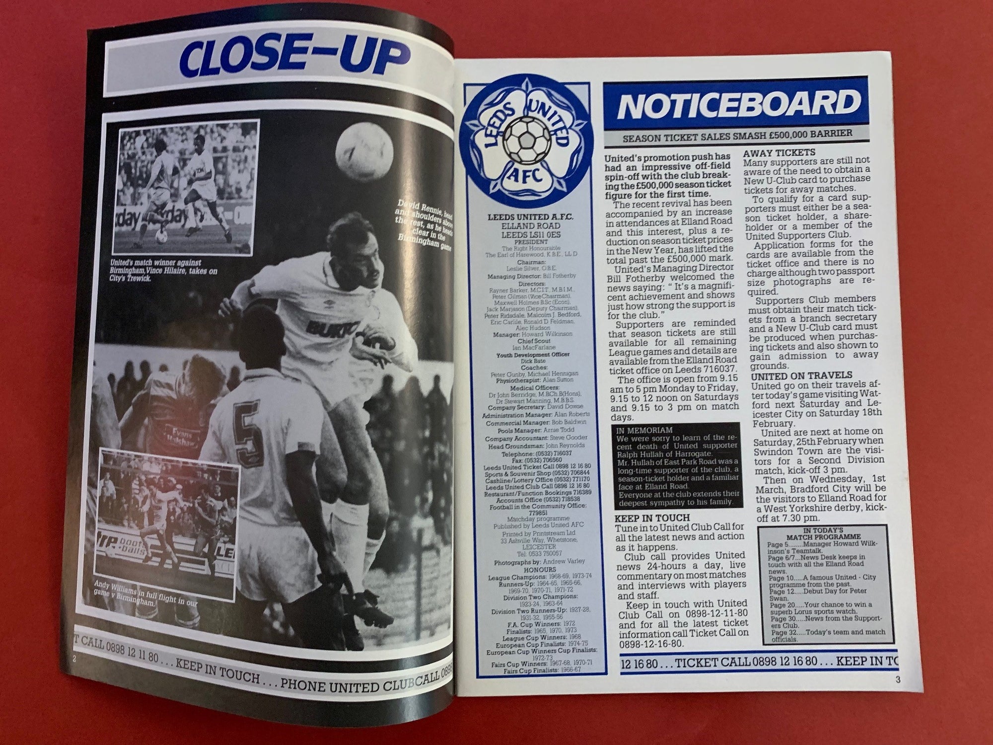 1989-4.2 - LEEDS UNITED VS SUNDERLAND