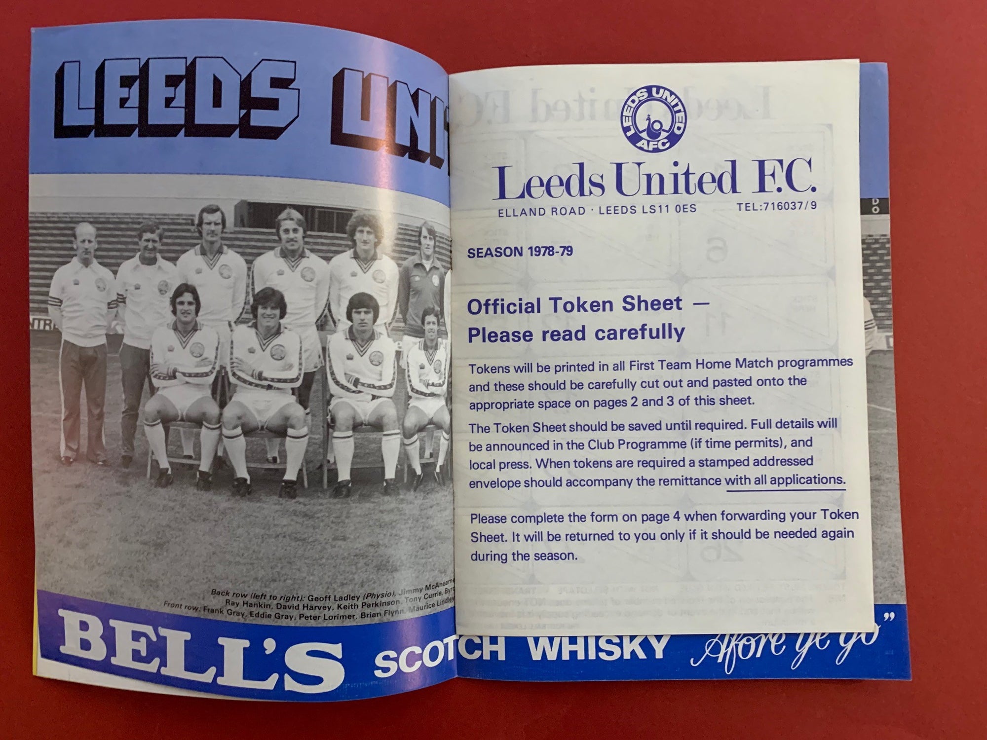 1978-23.8 - LEEDS UNITED VS MANCHESTER UNITED