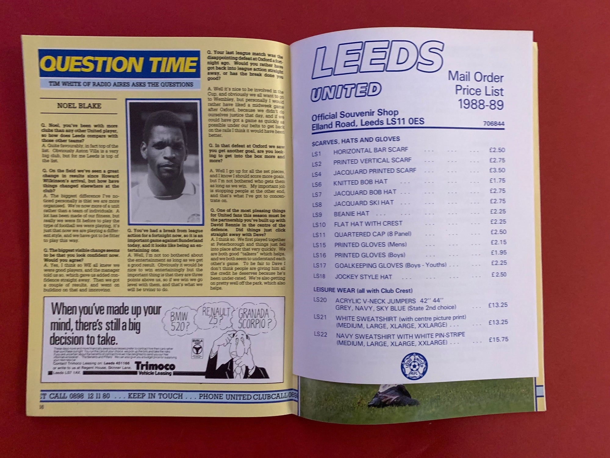 1989-4.2 - LEEDS UNITED VS SUNDERLAND