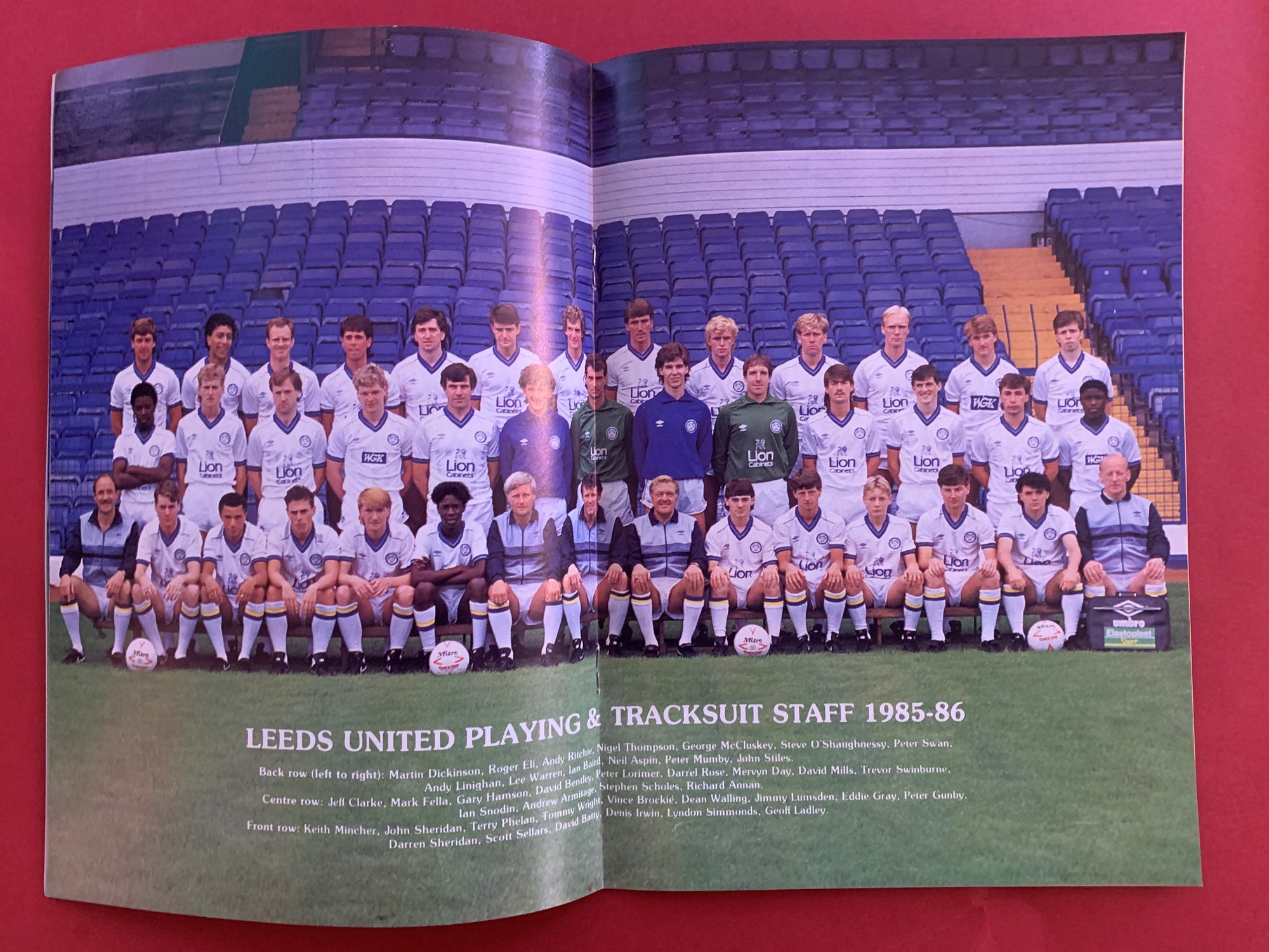 1985-14.9 LEEDS UNITED VS SUNDERLAND