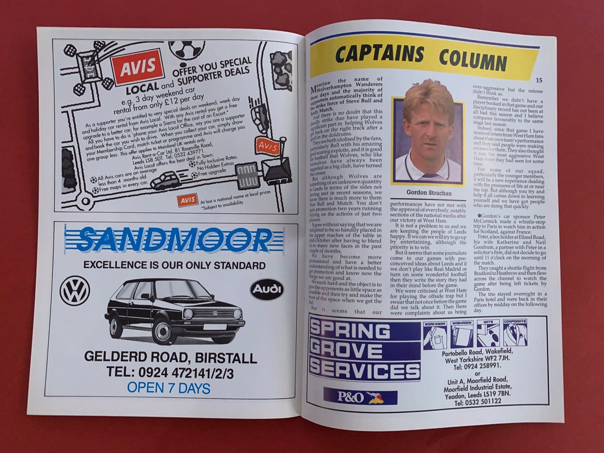 1989 -21.10 - LEEDS UNITED VS - WOLVERHAMPTON WANDERERS