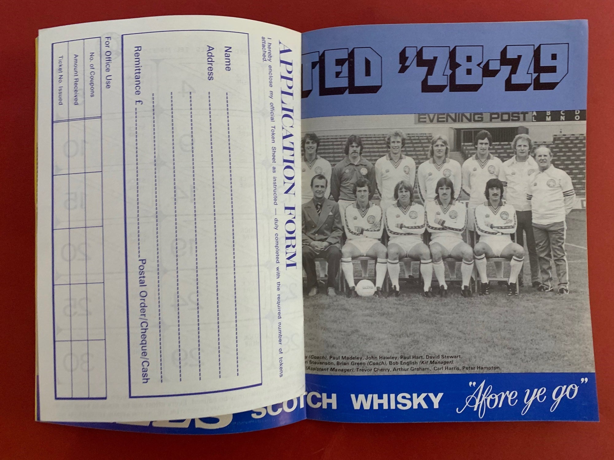 1978-23.8 - LEEDS UNITED VS MANCHESTER UNITED