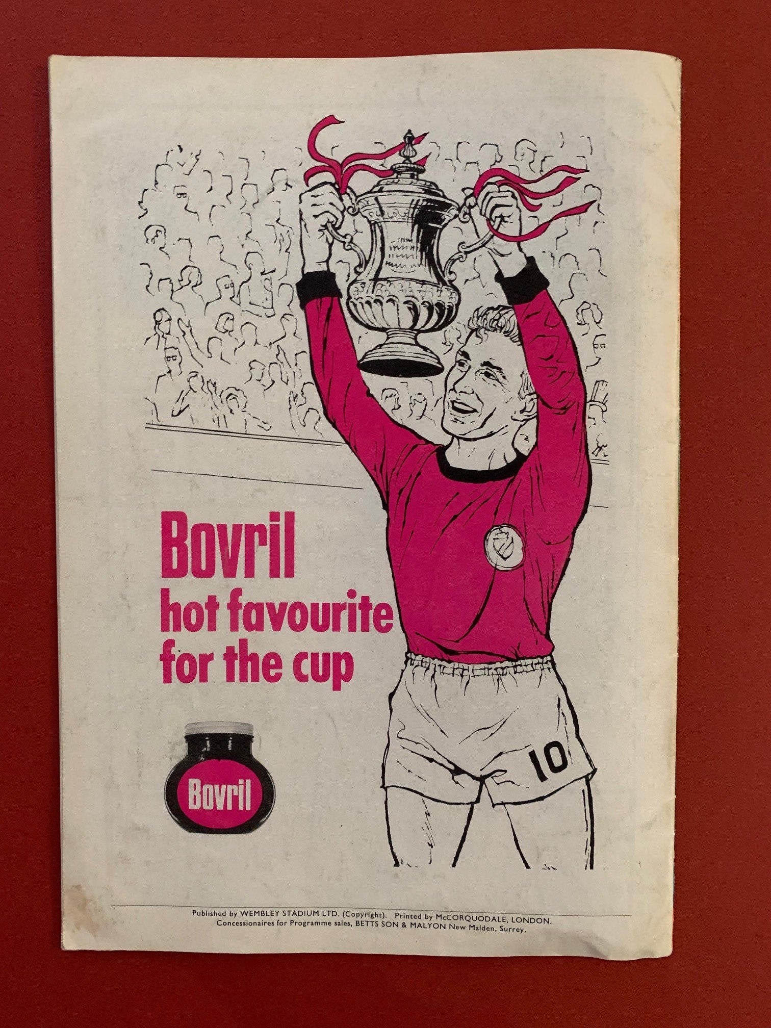 1970-11.4- CHELSEA VS LEEDS UNITED - FA-CUP FINALE PROGRAM