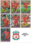 000. LIVERPOOL - KOMPLETT SETT MED FOTBALLKORT MERLINS PREMIER GOLD 2000