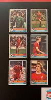 LIVERPOOL FOTBALLKORTMONTASJE FRA 1977/78 - RED BACKS