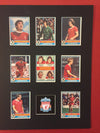 00004. LIVERPOOL FOTBALLKORT MONTASJE MED KORT FRA SESONGEN 1977/78