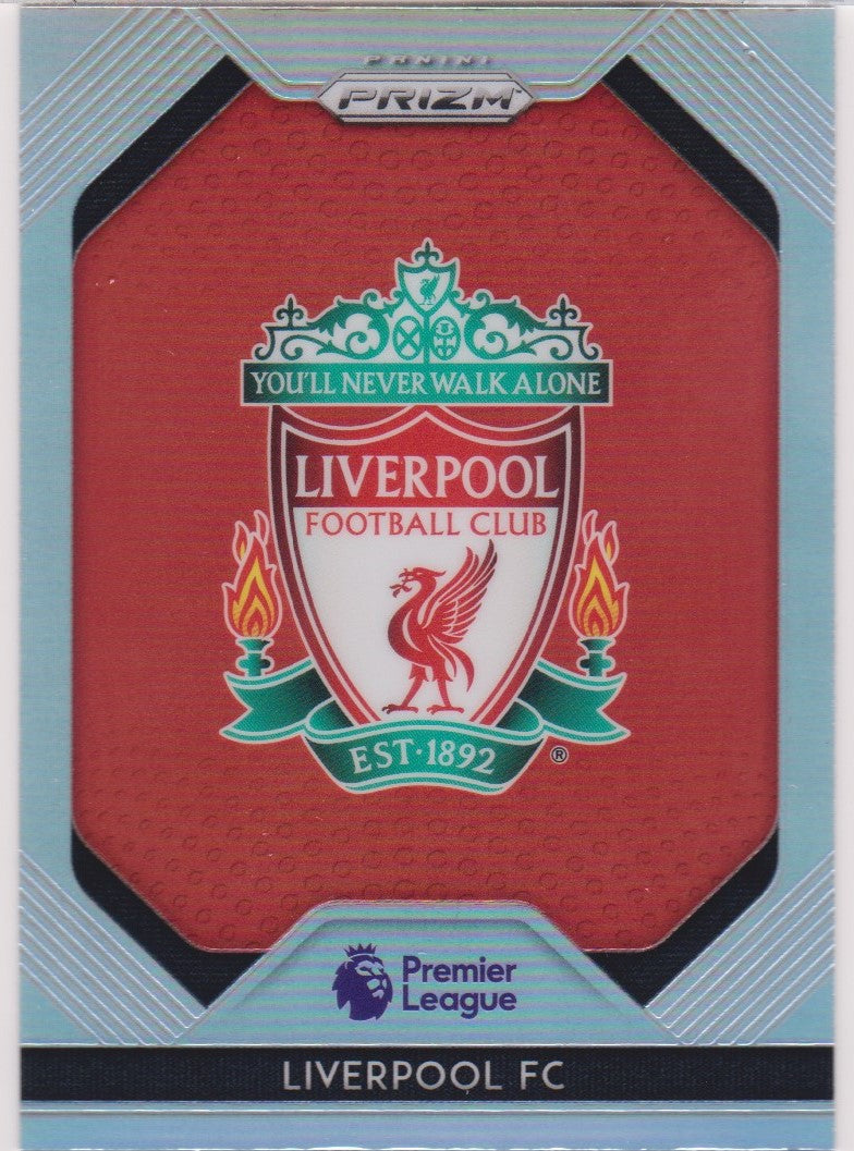 TL-9. LIVERPOOL TEAM LOGO - SILVER PRIZM