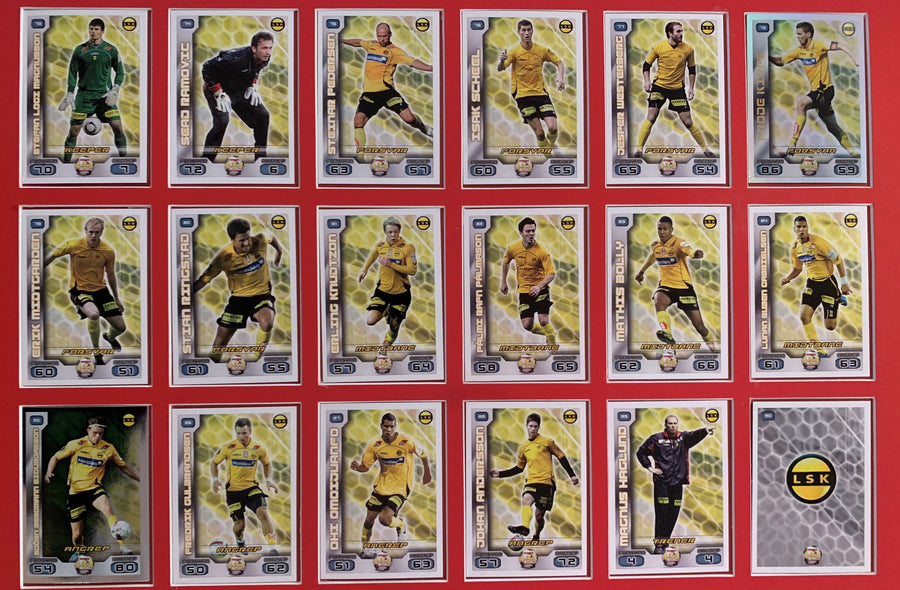 LILLESTRØM - TIPPELIGAEN 2012 - KOMPLETT LAGSERIE